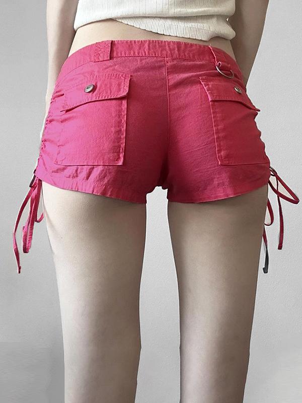 Drawstring Multi Pocket Work Shorts Product Image