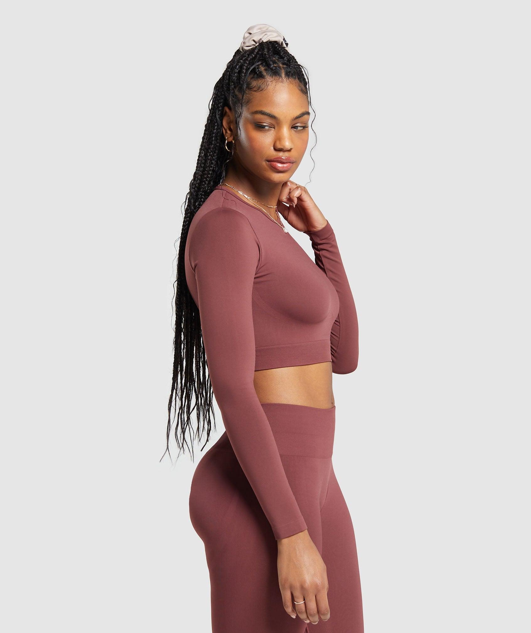 Everyday Seamless Long Sleeve Crop Top Product Image