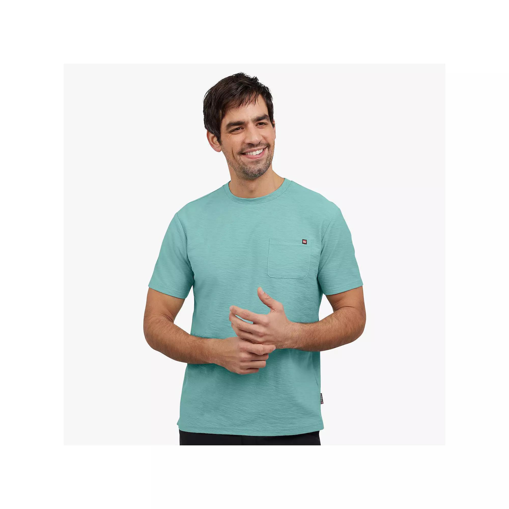 Men's Quiksilver Short Sleeve Slub Pocket tee -  Product Image