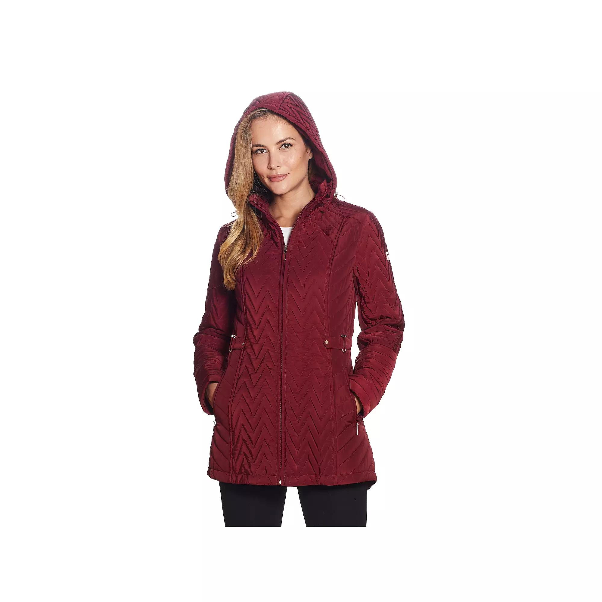 Women's Gallery Hooded Quilted Jacket,  Product Image