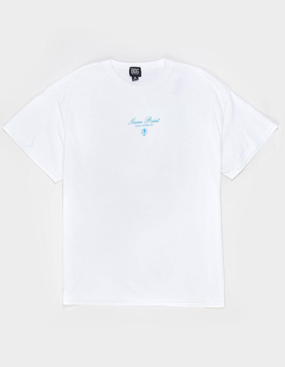 BDG Urban Outfitters Game Point Mens Tee - WHITE Product Image