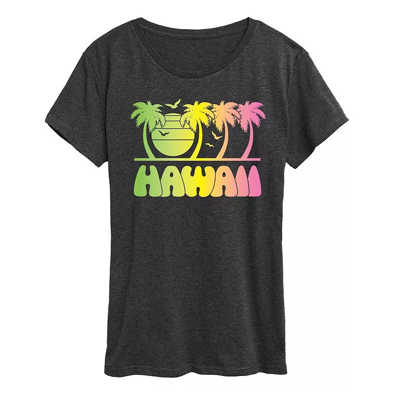 Women's Vintage Hawaii Blend Graphic Tee,  Product Image