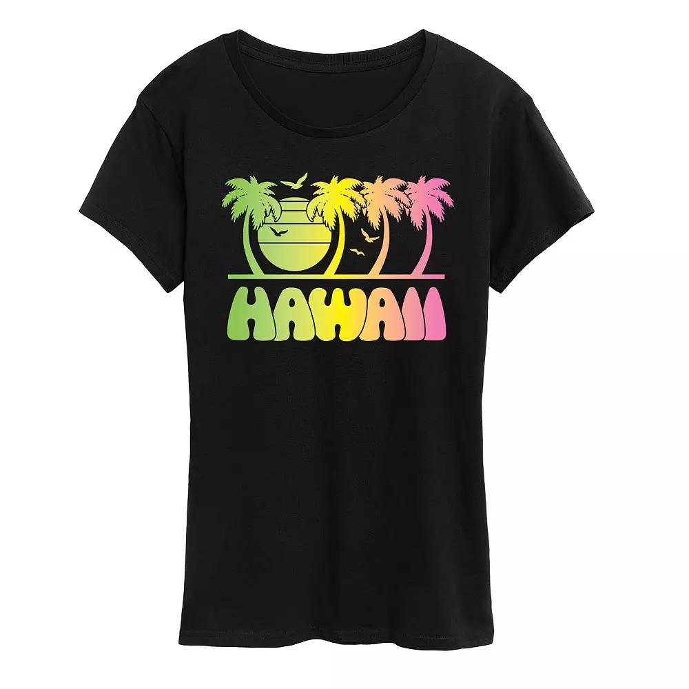 Women's Vintage Hawaii Blend Graphic Tee,  Product Image