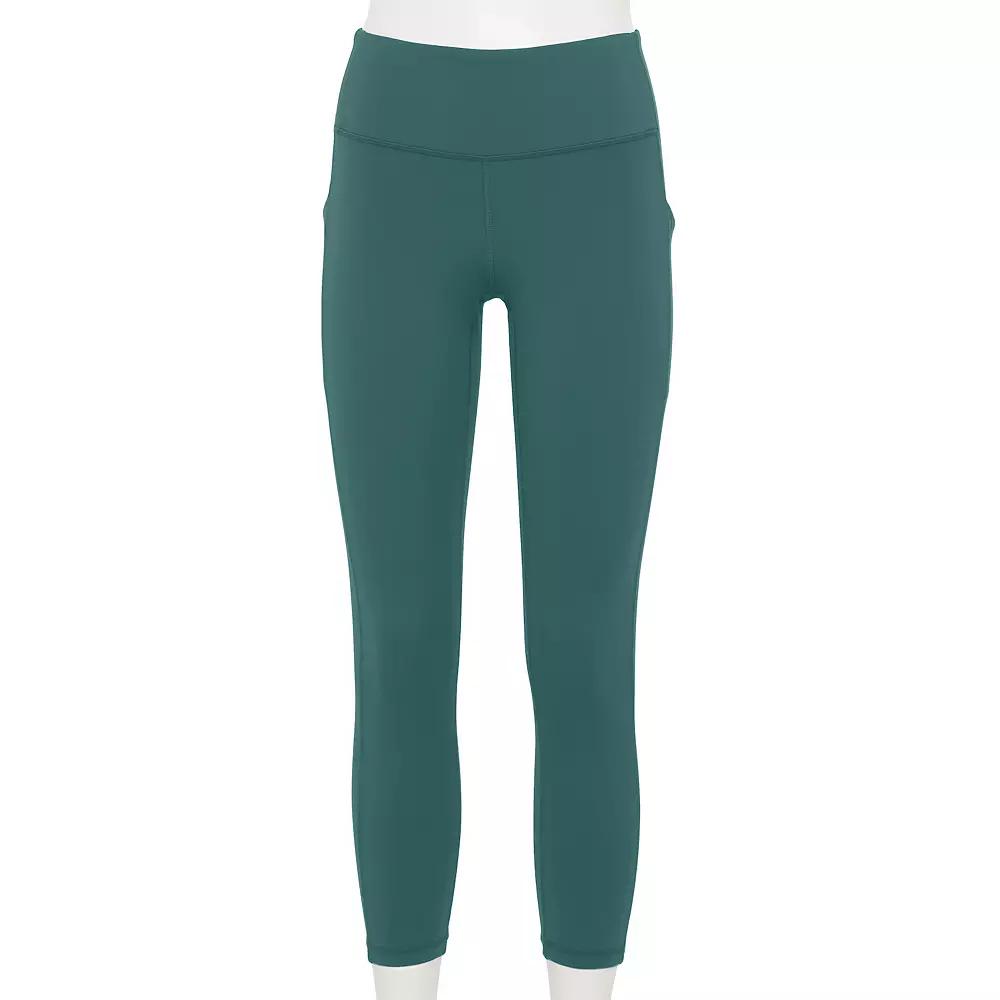 Women's Tek Gear® Adaptive Ultrastretch High-Waisted 7/8 Leggings,  Product Image