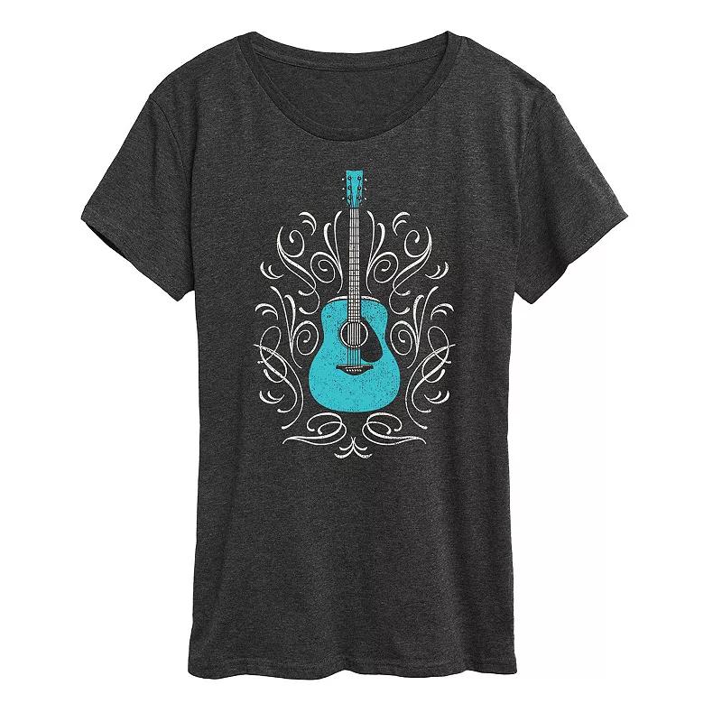 Women's Southern Guitar Graphic Tee,  Product Image