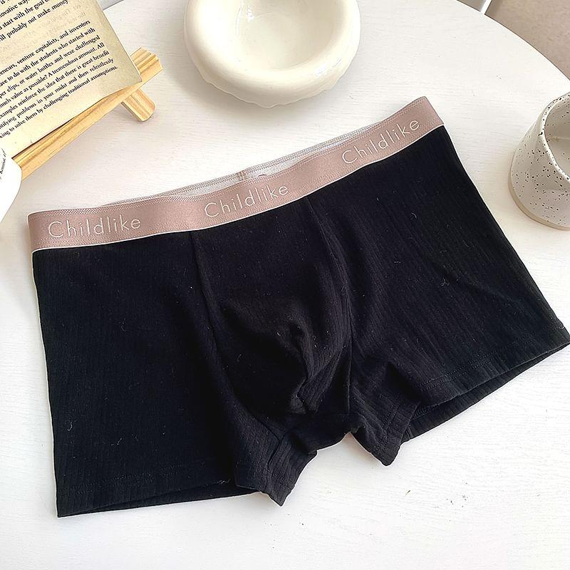 Lettering Waistband Boxer Brief Product Image