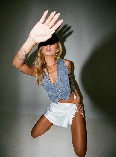 Gibbs Mini Skirt White Product Image