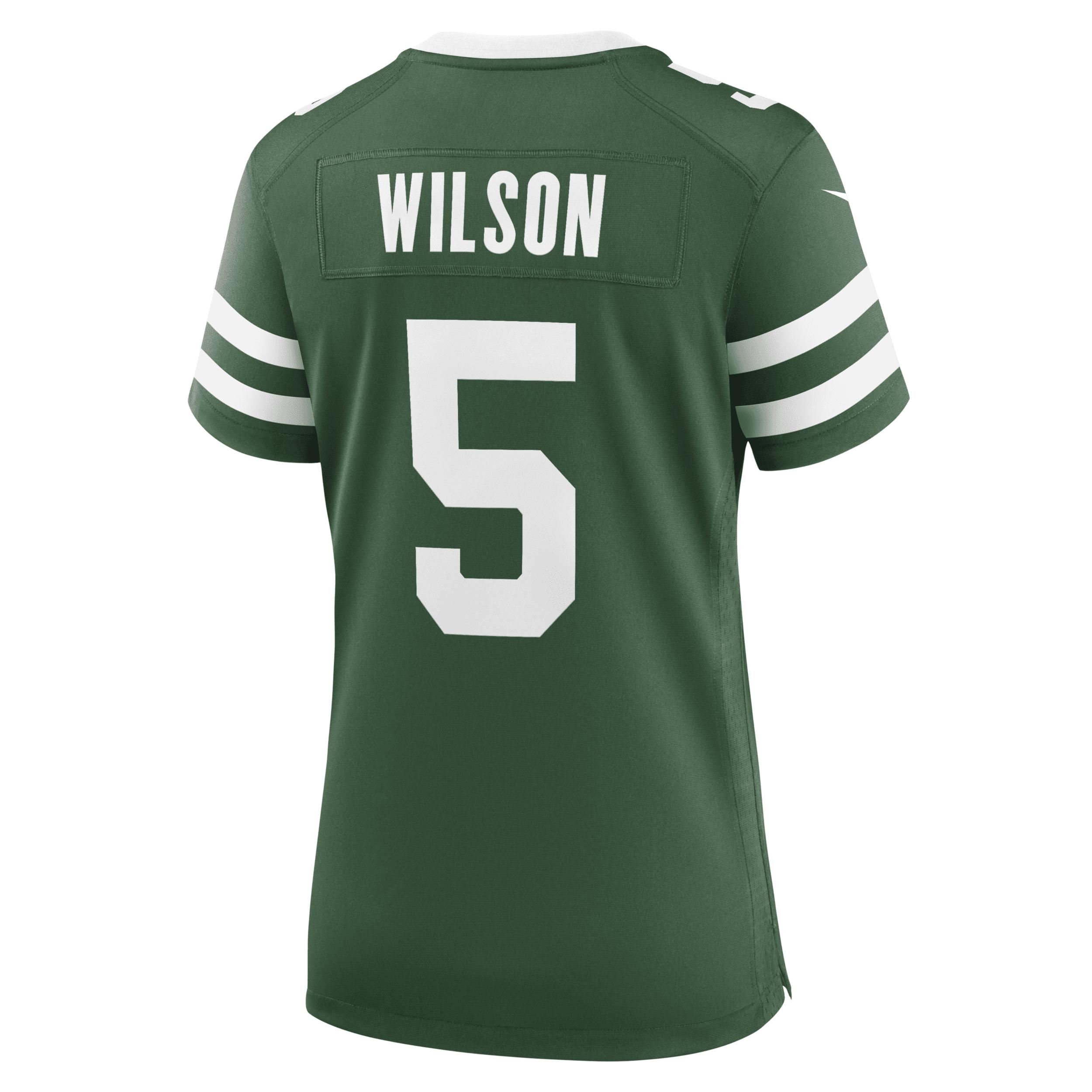 Garrett Wilson New York Jets Nike Womens NFL Game Football Jersey | 67NW03T672F-GTF Product Image