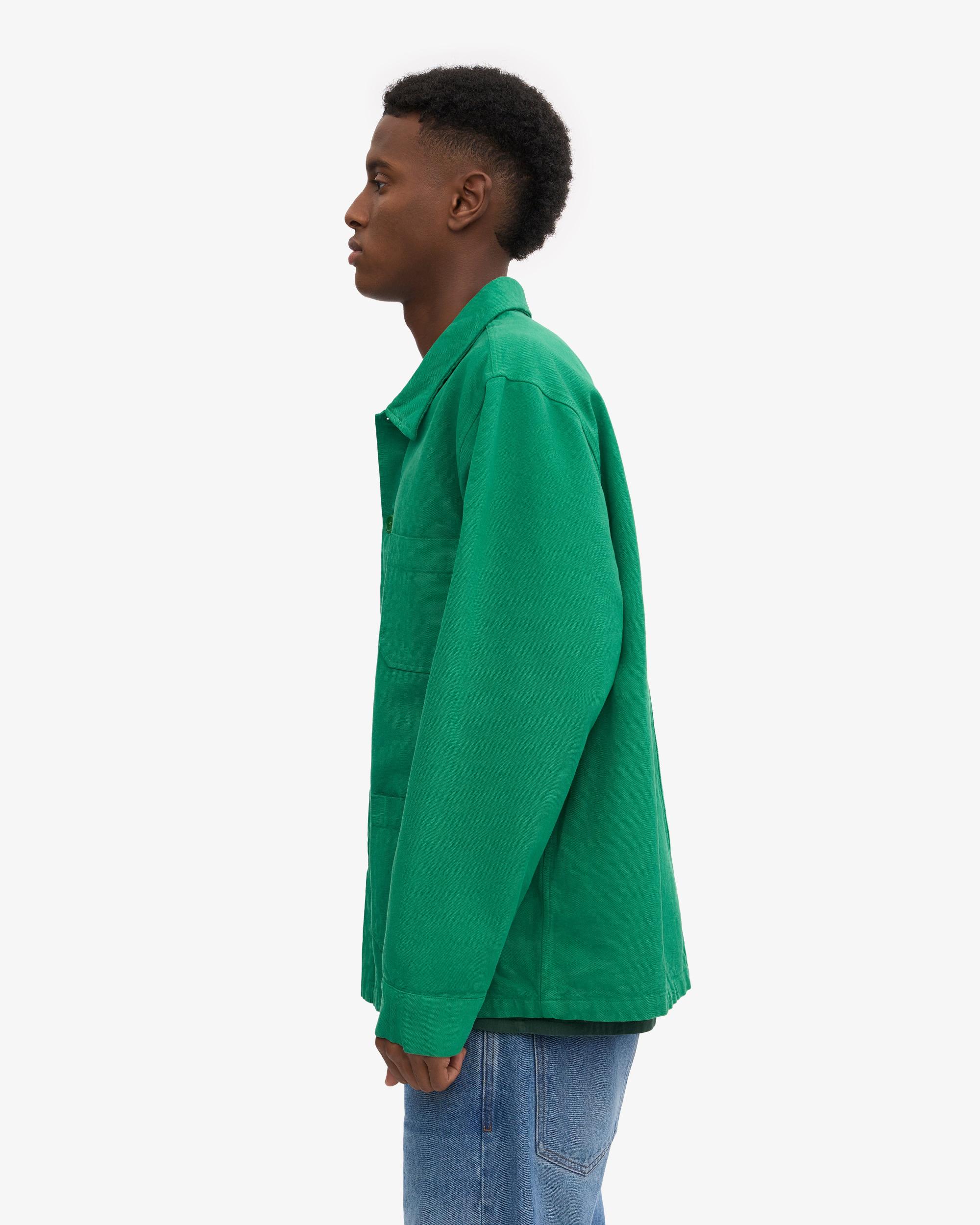 Organic Workwear Jacket - Kelly Green Product Image