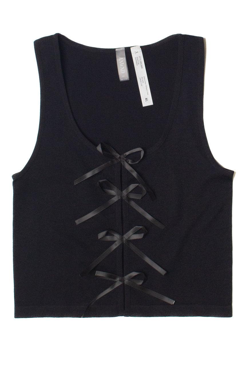 Bow Front Seamless Tank Top Product Image