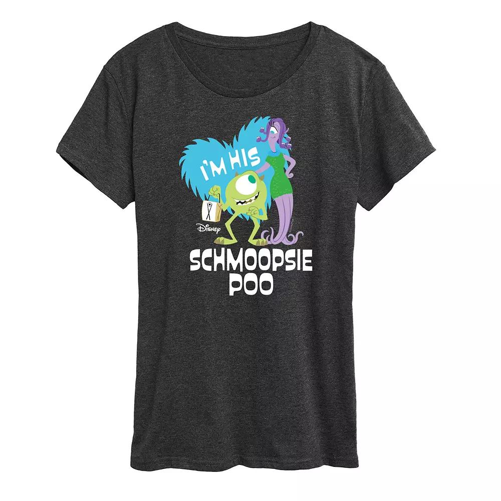 Disney / Pixar's Monsters Inc. Women's Schmoopsie Poo Graphic Tee,  Product Image