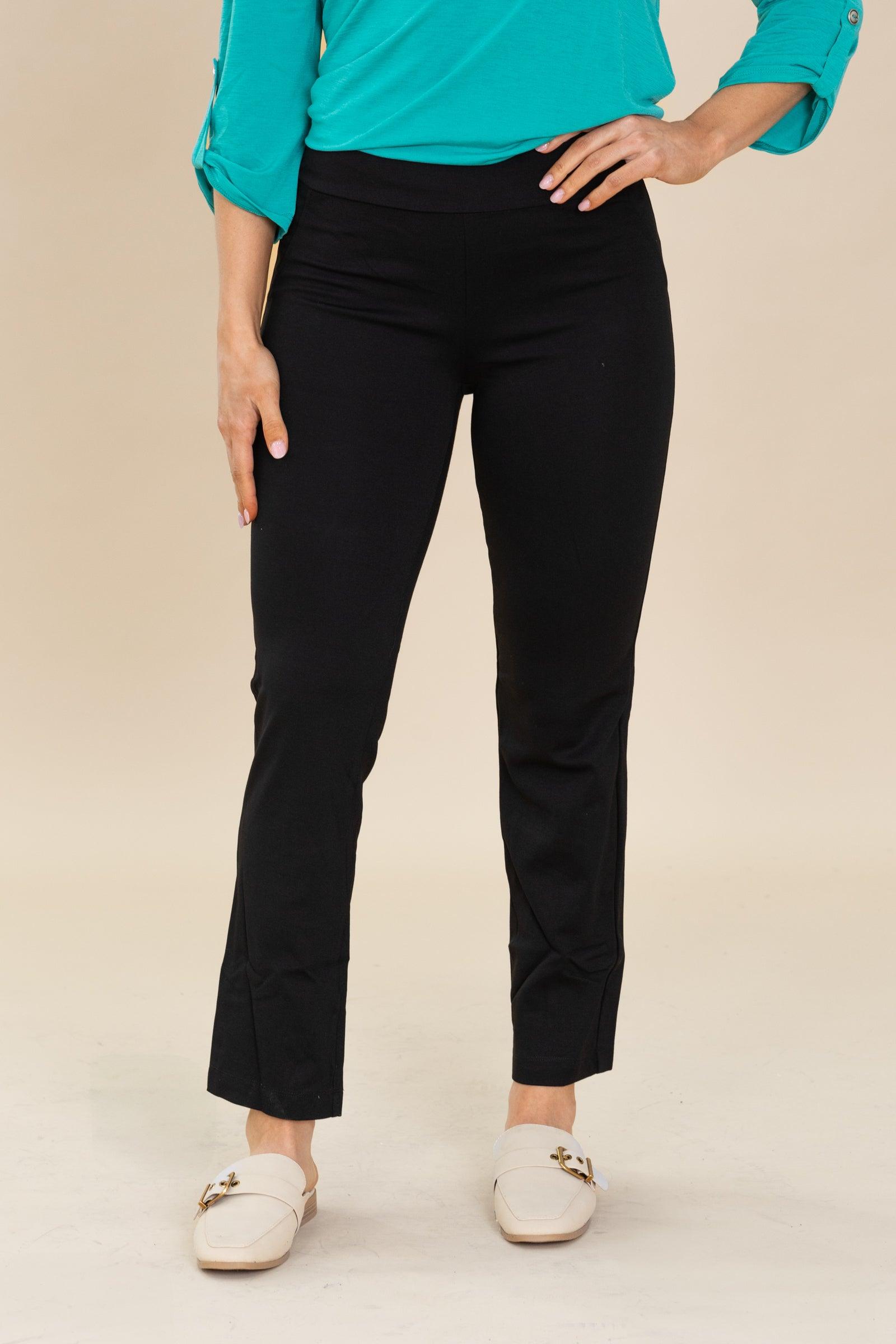 The Magic Black Slim Straight Leg Pant Product Image