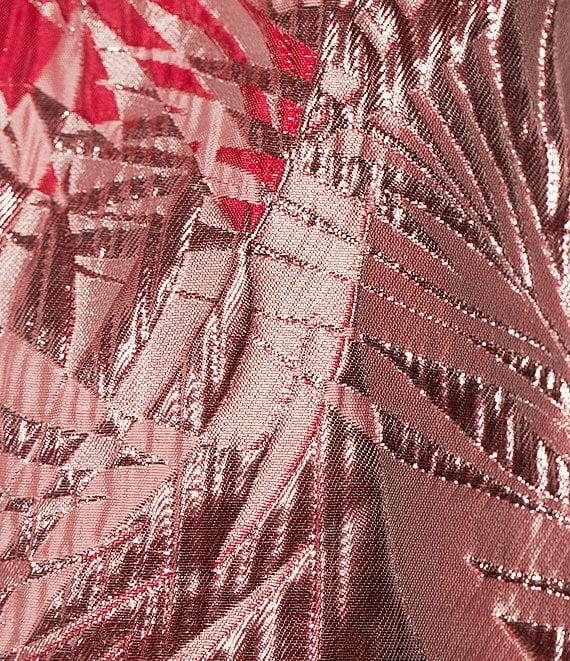 Buru Everyday Palm Brocade Coordinating Mini Skirt Product Image