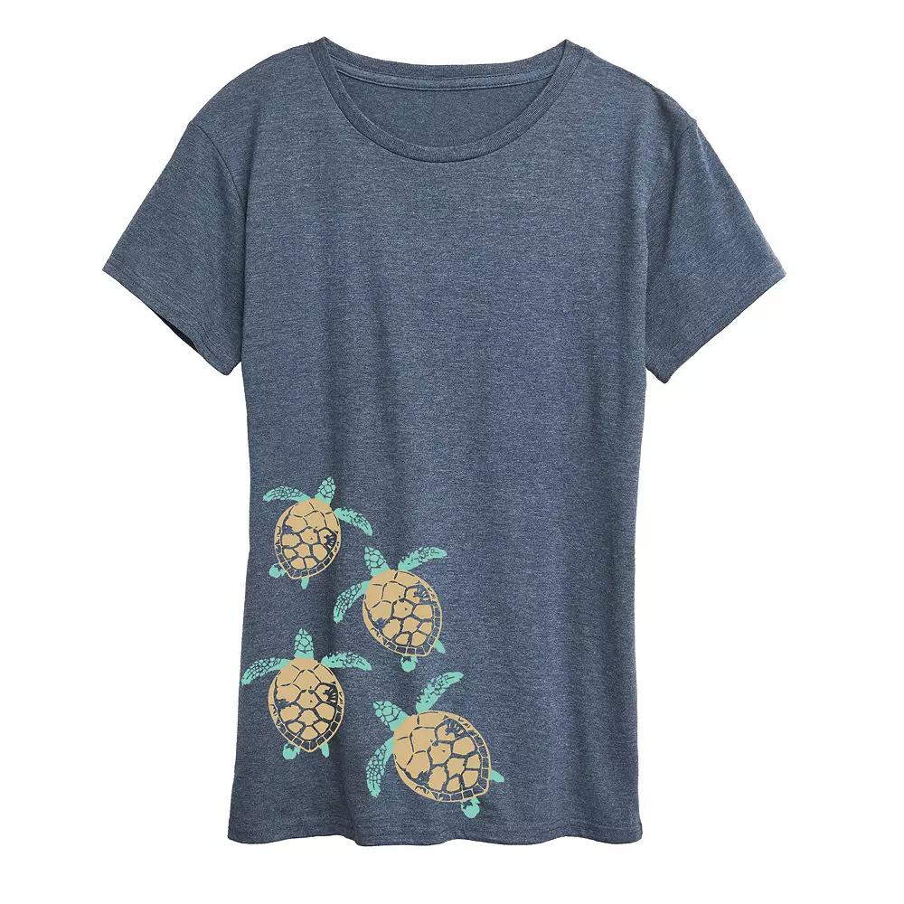 Plus Baby Turtle Trail Graphic Tee, Women's,  Product Image