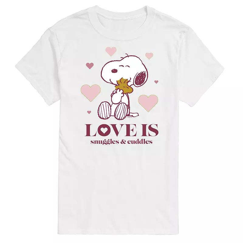 Men's Peanuts Snuggles Cuddles Tee,  Product Image