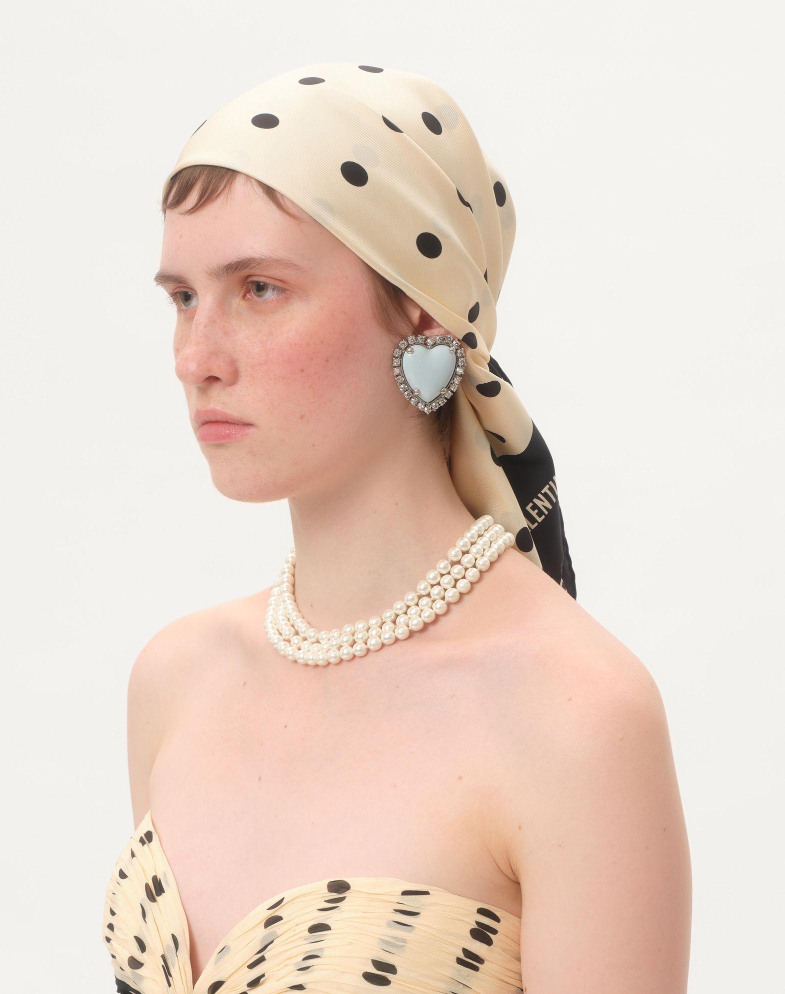 Chez Valentino Silk Scarf  Product Image