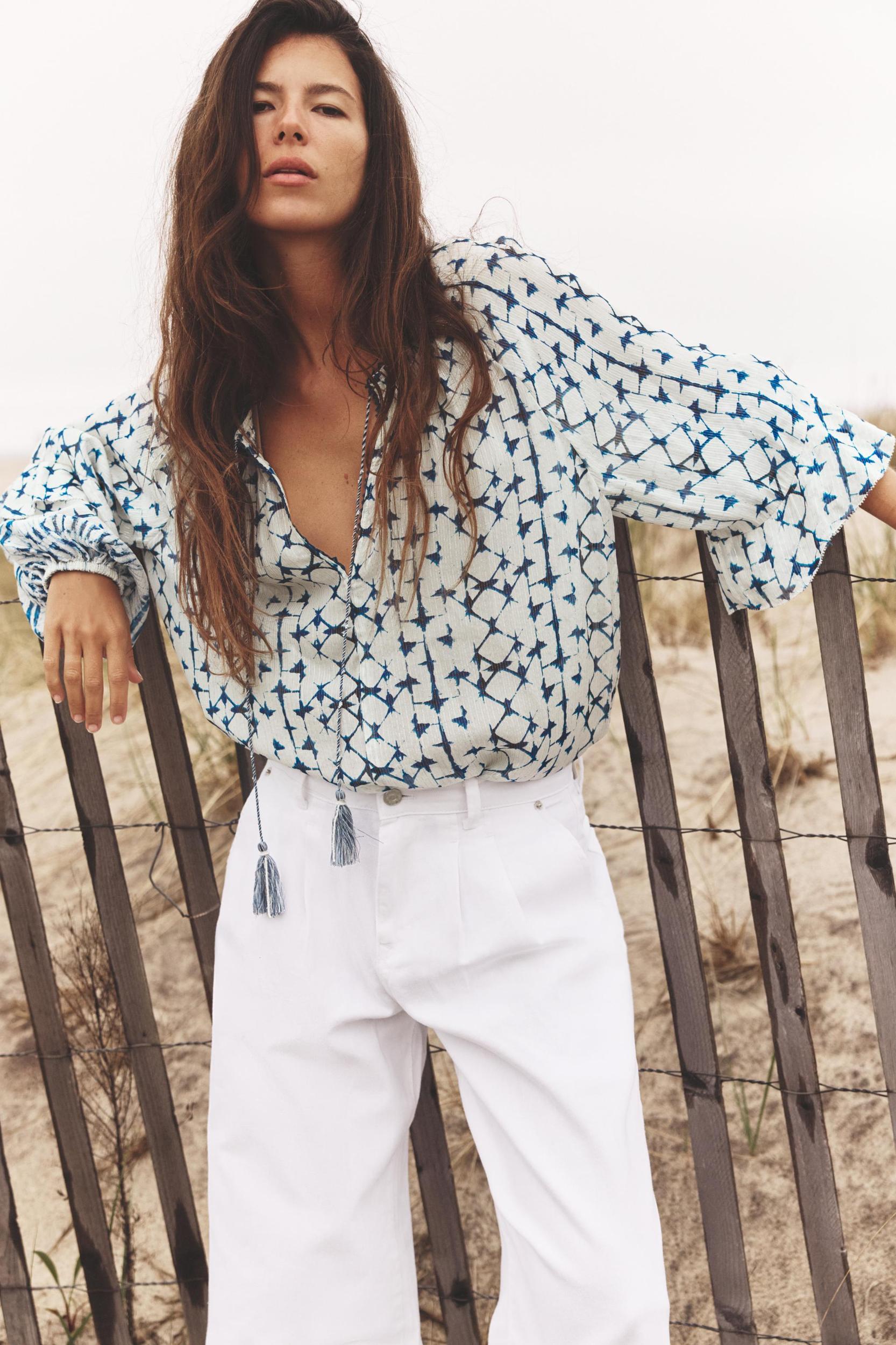 Z1975 MID-RISE WIDE LEG JEANS WITH DARTS Product Image