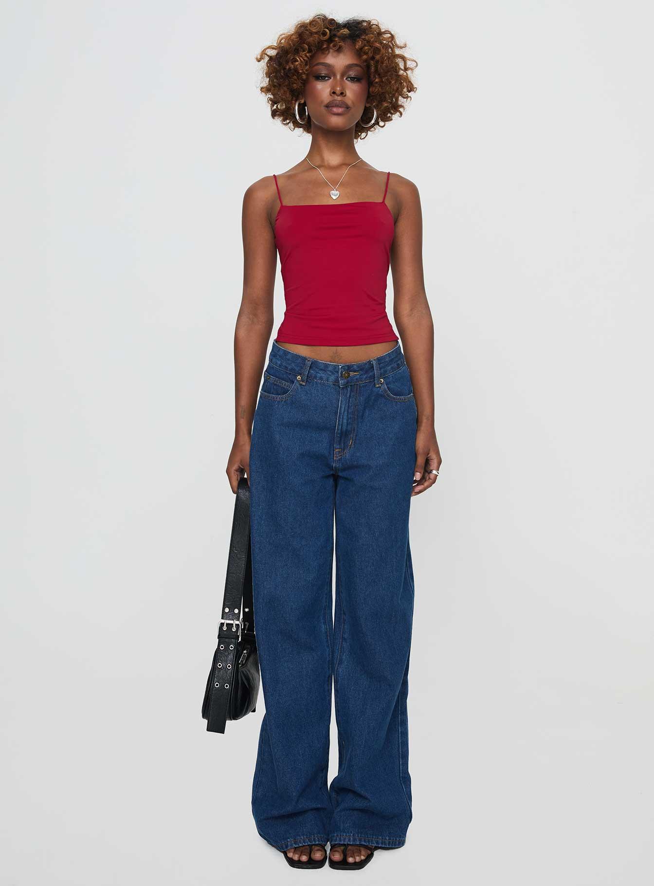 Elissa Top Red Product Image