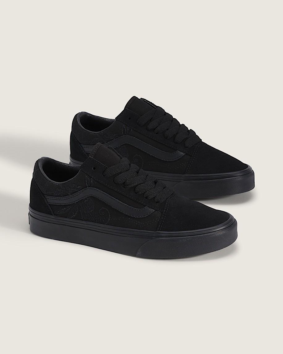 Old Skool Halloween Shoe in In The Shadows Black| Vans US Product Image