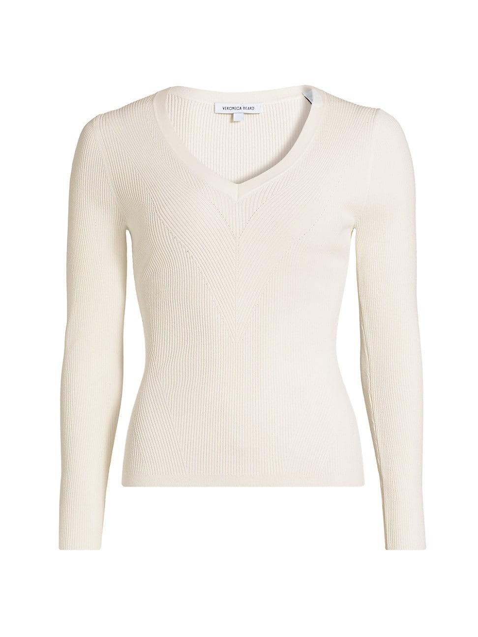 Womens Callie Ribbed Sweater Product Image