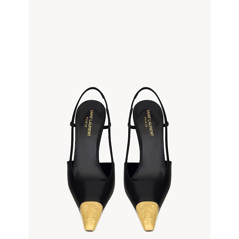 Womens Jeanne Slingback Pumps in Smooth Leather Product Image