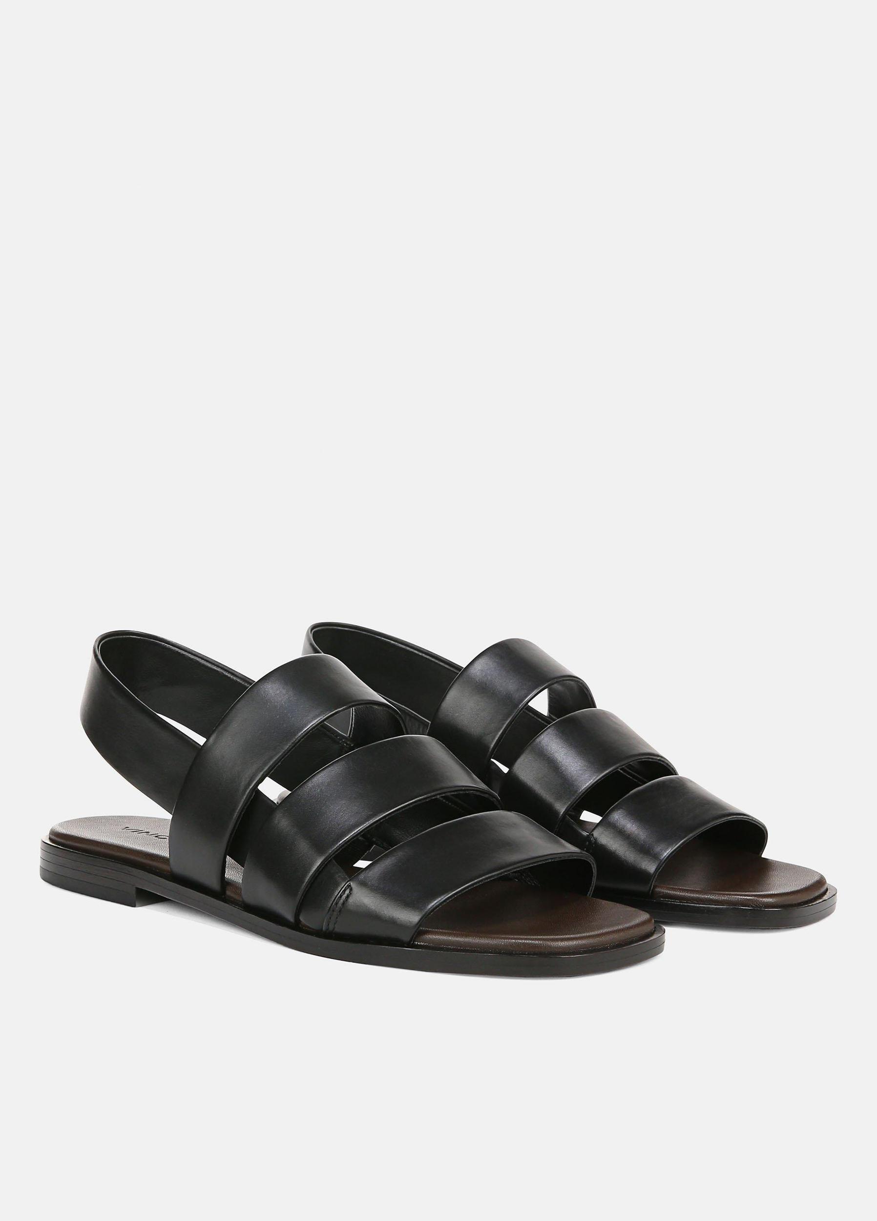 Mazie Leather Slingback Sandal Product Image