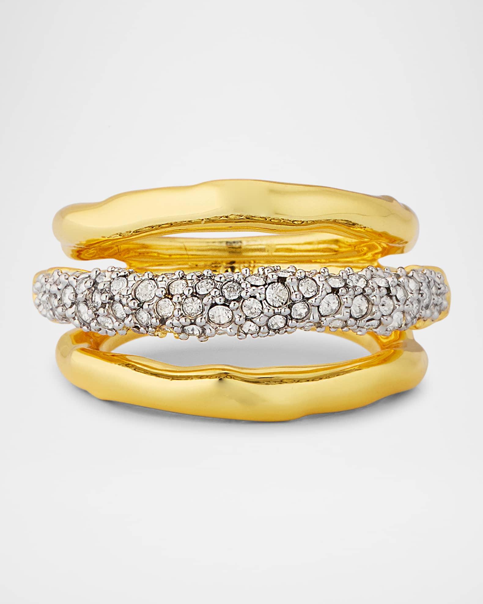 Solanales Crystal Orbiting Ring Product Image