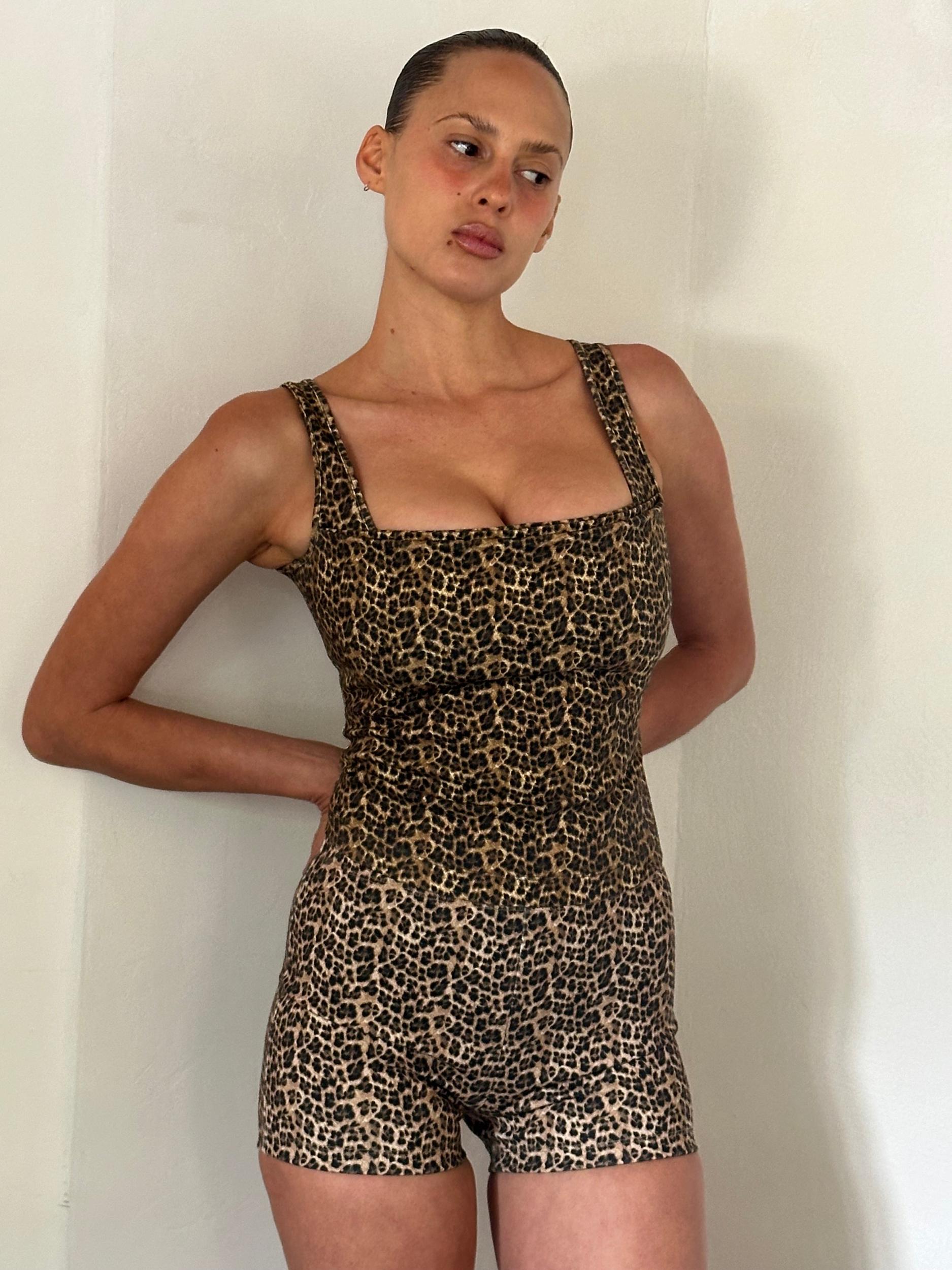 BOOTY SHORT - LEOPARD Product Image