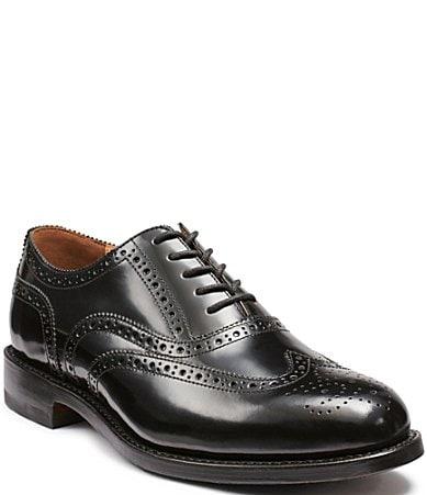 G. h. Bass Mens Monogram Double Brogue Wingtips Product Image