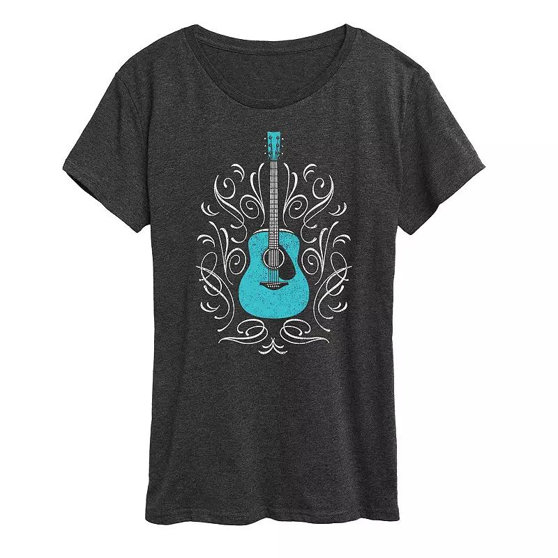 Women's Southern Guitar Graphic Tee,  Product Image