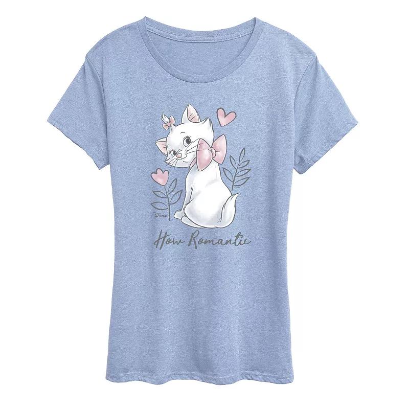 Disney's The Aristocats Women's Romantic Graphic Tee, Girl's,  Product Image