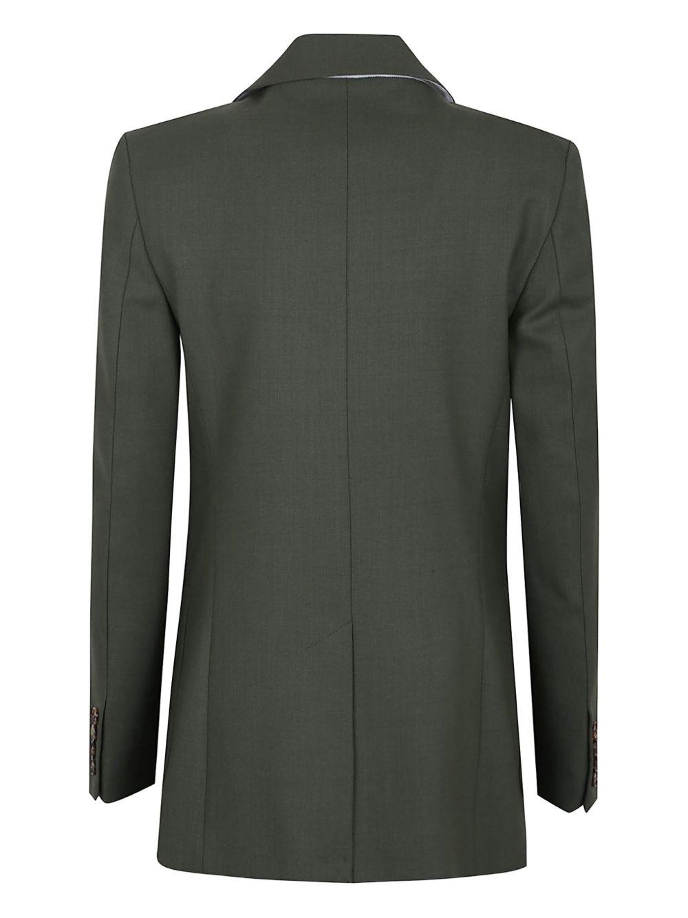pocket-detail two-button blazer Product Image