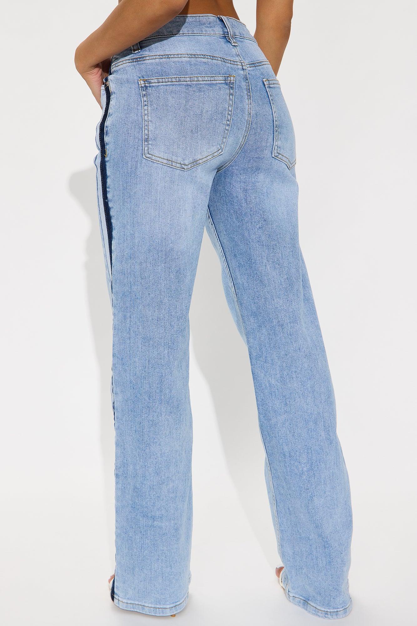 Right Now Wide Leg Jean - Light Wash Female Product Image