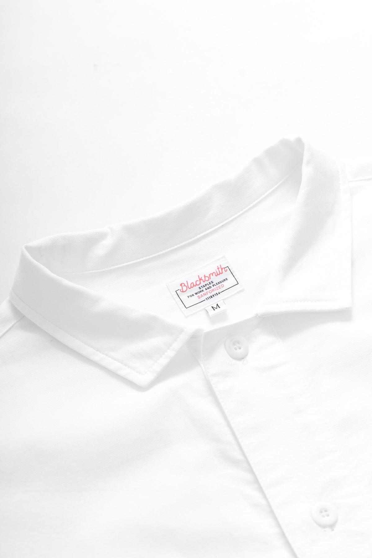 Blacksmith - 'Boxford' Utility Shirt - White Product Image