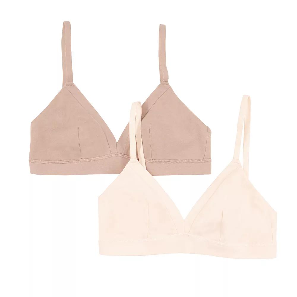 Jezebel 2-Pack Pima Cotton Bralette 900821P2, Women's,  Product Image