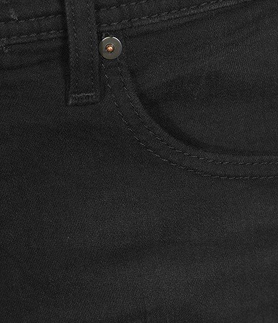 Cremieux Premium Denim Straight Fit Solid Stretch Jeans Product Image