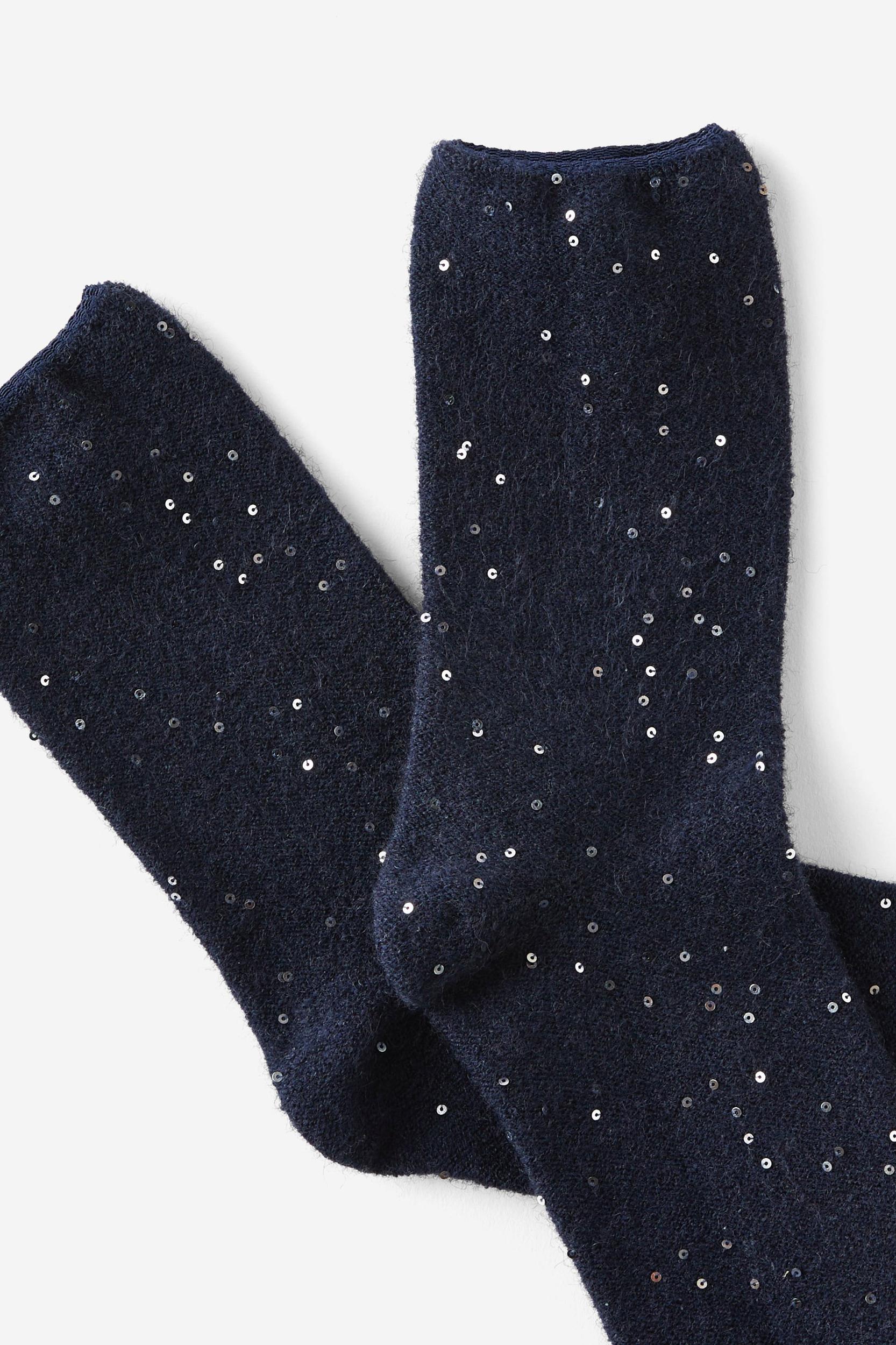 Sequin Sparkle Crew Sock Product Image