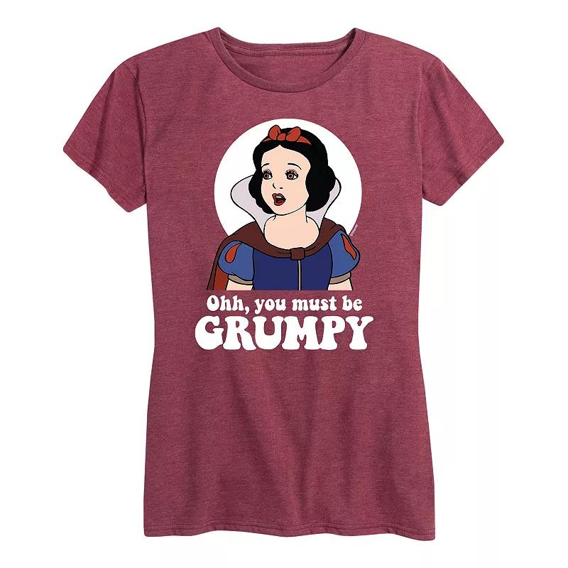 Disney Princess Snow White Women's Must Be Grumpy Graphic Tee, Girl's,  Product Image