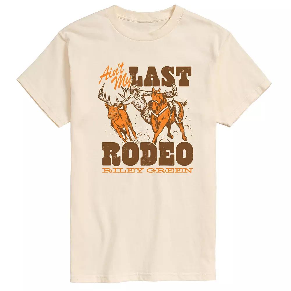 Men's Riley Green Last Rodeo Graphic Tee,  Product Image