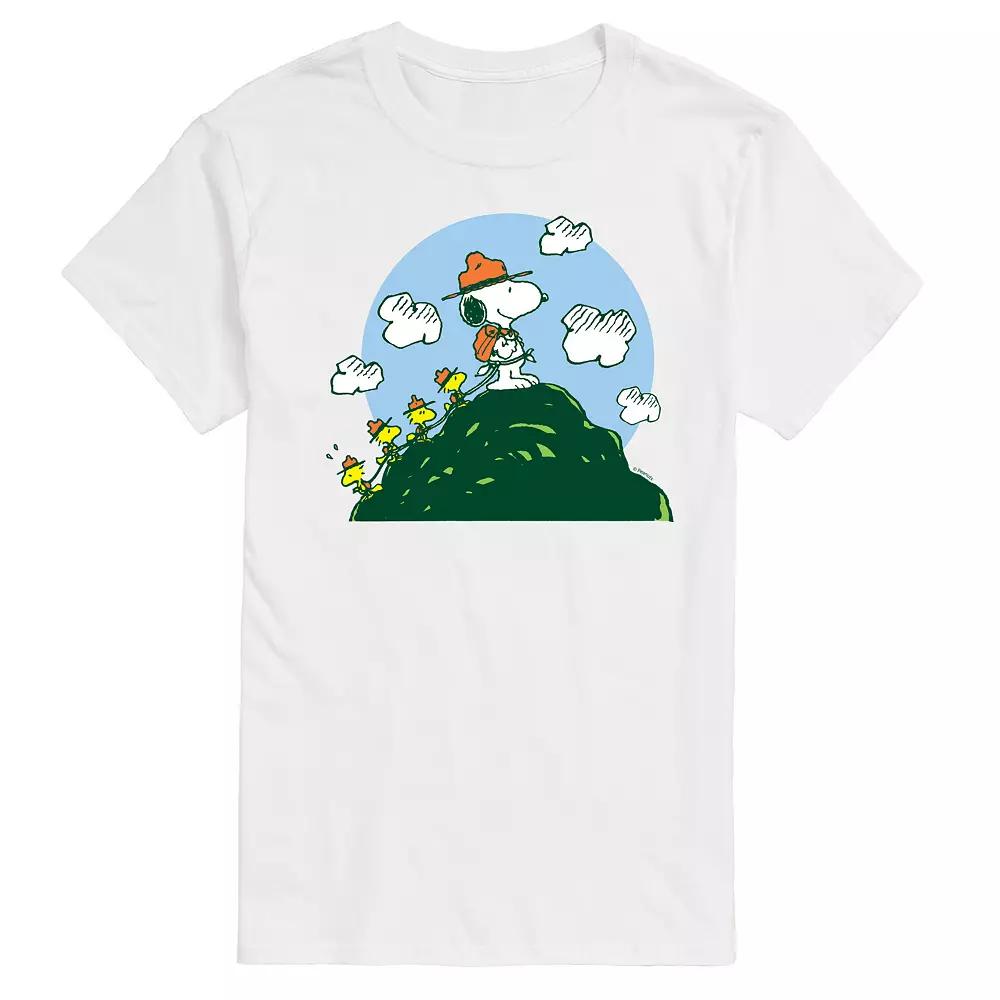 Big & Tall Peanuts Beagle Scouts Hiking Up The Hill Graphic Tee, Men's,  Product Image