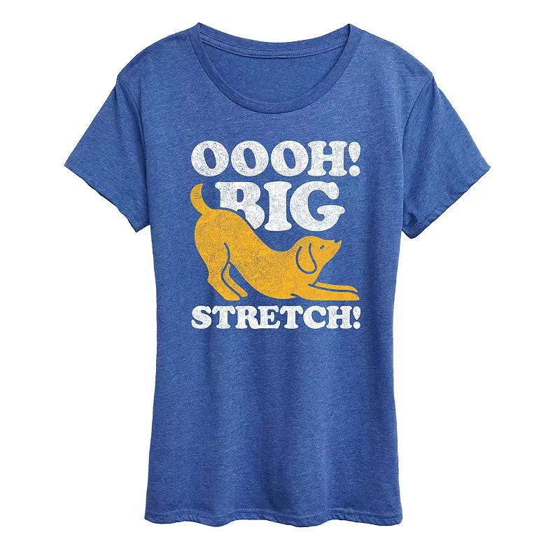 Women's Dog Oooh Big Stretch Graphic Tee,  Product Image