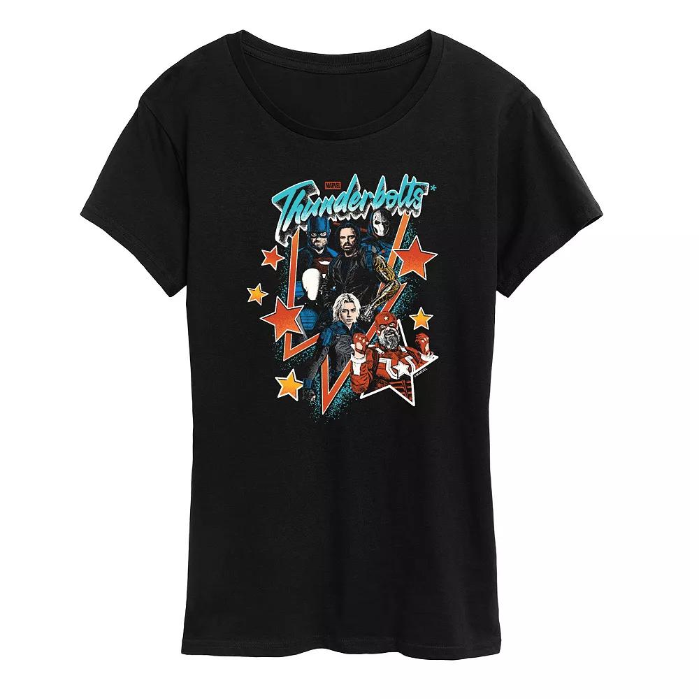 Women's Marvel Thunderbolts Stars Graphic Tee,  Product Image