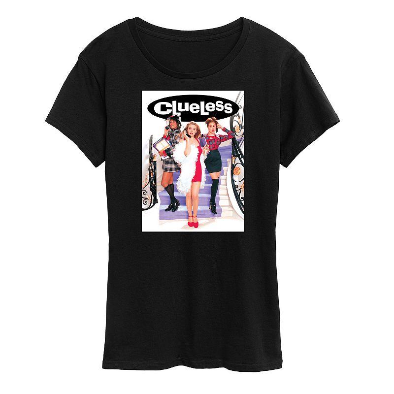Women's Clueless Poster Graphic Tee, Girl's,  Product Image