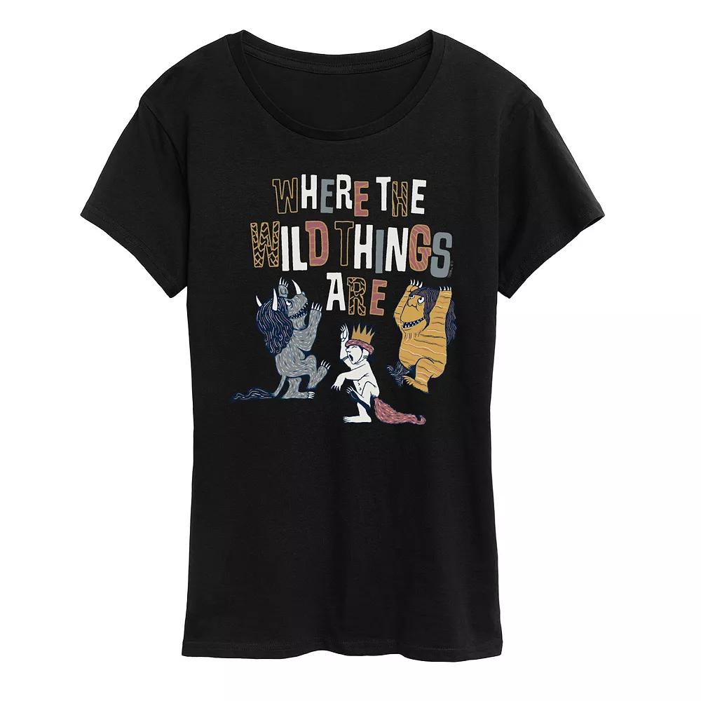 Women's Where The Wild Things Are Graphic Tee,  Product Image
