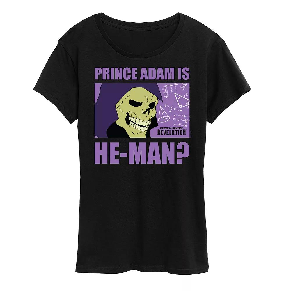 Women's Masters of the Universe Prince Adam Graphic Tee,  Product Image