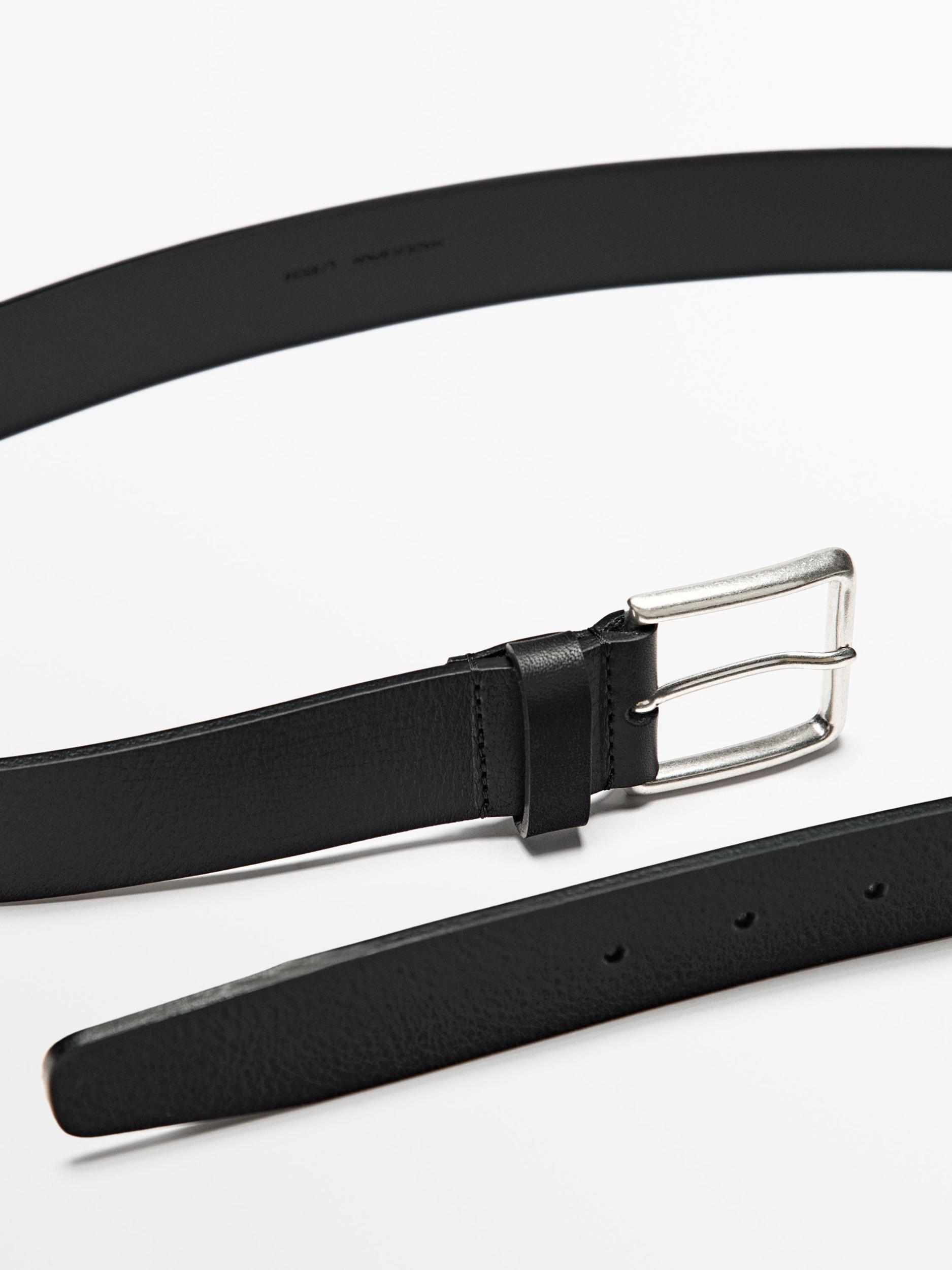 Nappa leather belt Product Image