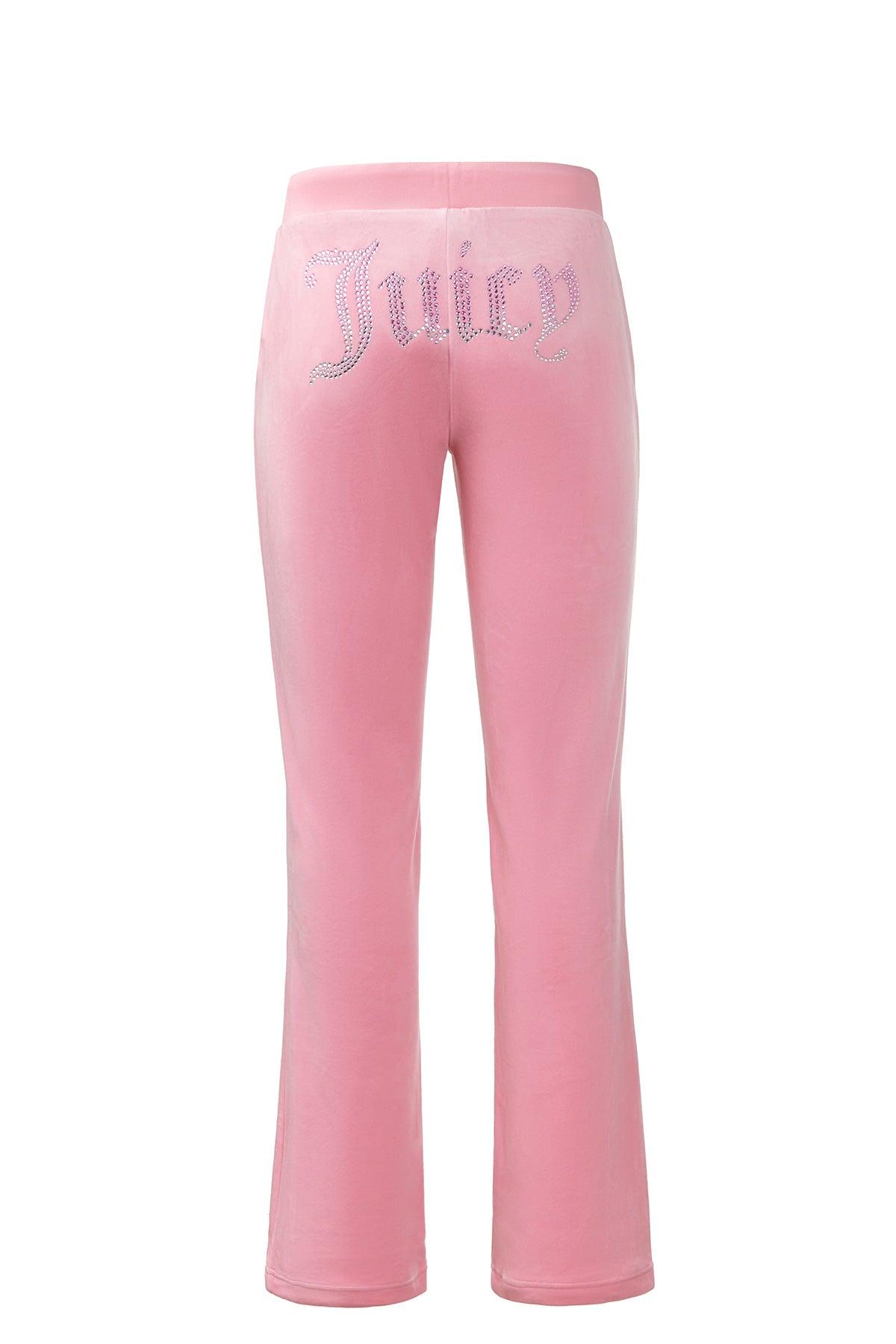 Ombre Big Bling Velour Track Pants Product Image