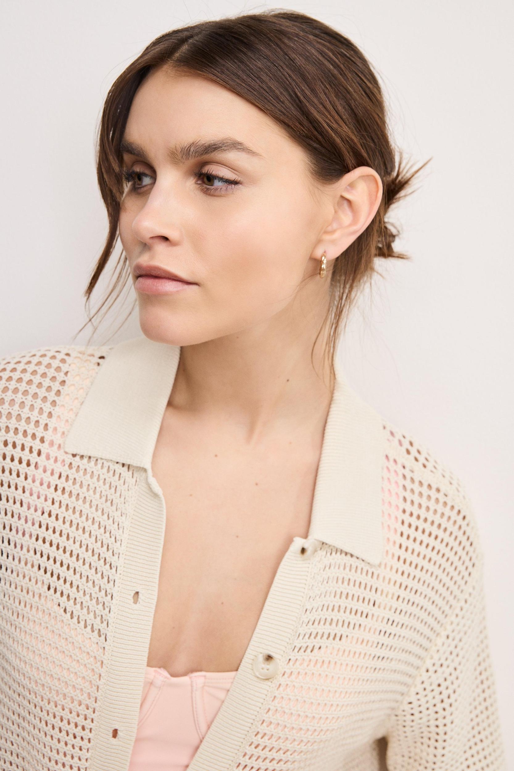 CROCHET SHIRT | ECRU003 Product Image