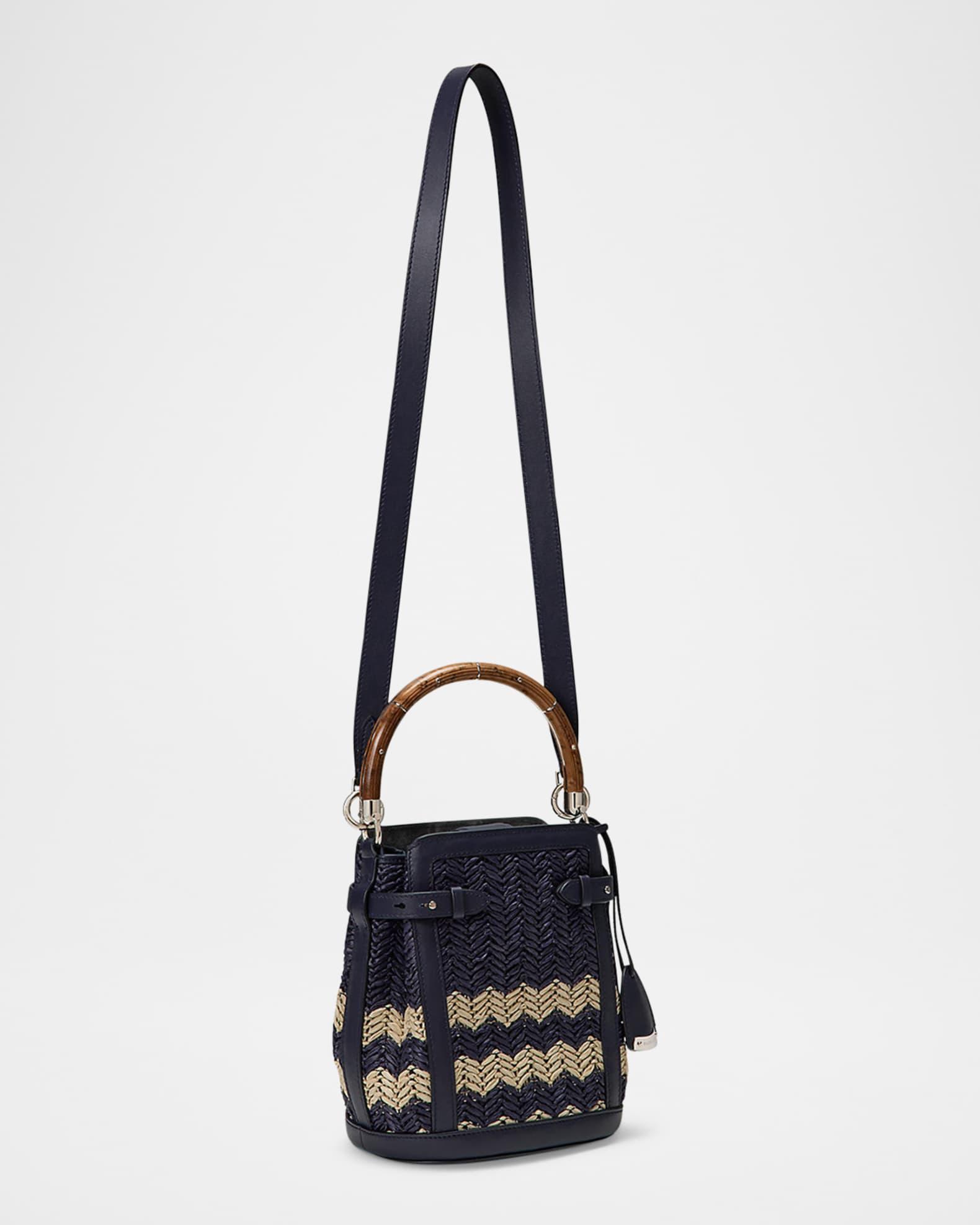 The Ralph Small Chevron Bucket Bag Product Image