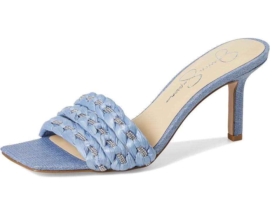 Women's Jessica Simpson Kasova Braided Heeled Sandals Product Image